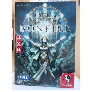Bonfire Board Game Stefan Feld 2020 H@LL Pegasus Spiele Complete Strategy Game